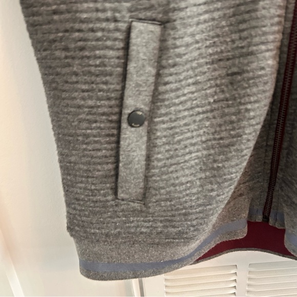 Ted Baker London Sardin quilted jacket in gray size 4/Large - Picture 4 of 7